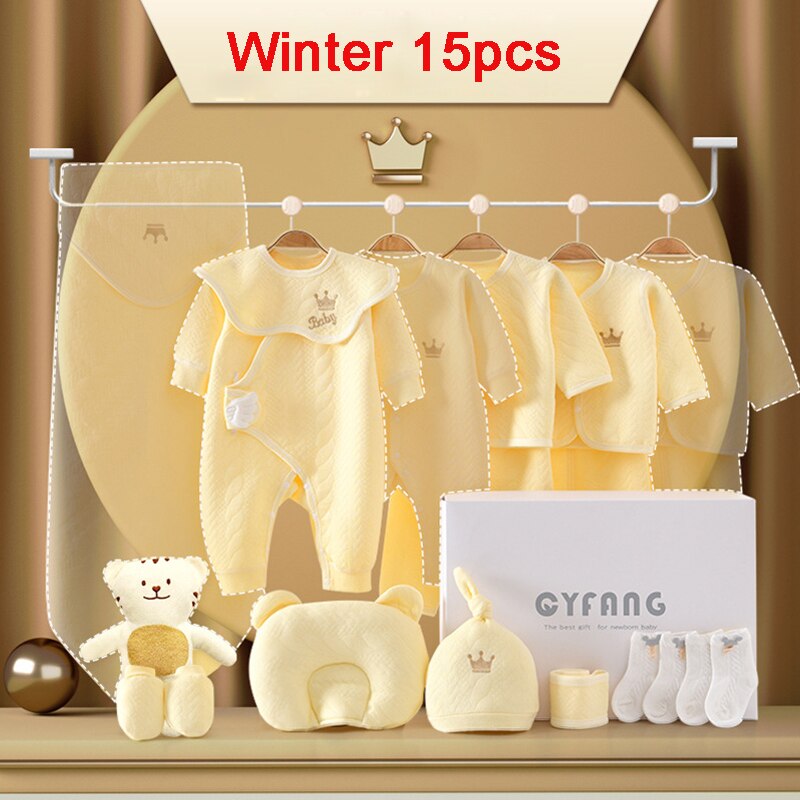 15/17/18/20 - Piece Royal Newborn Set