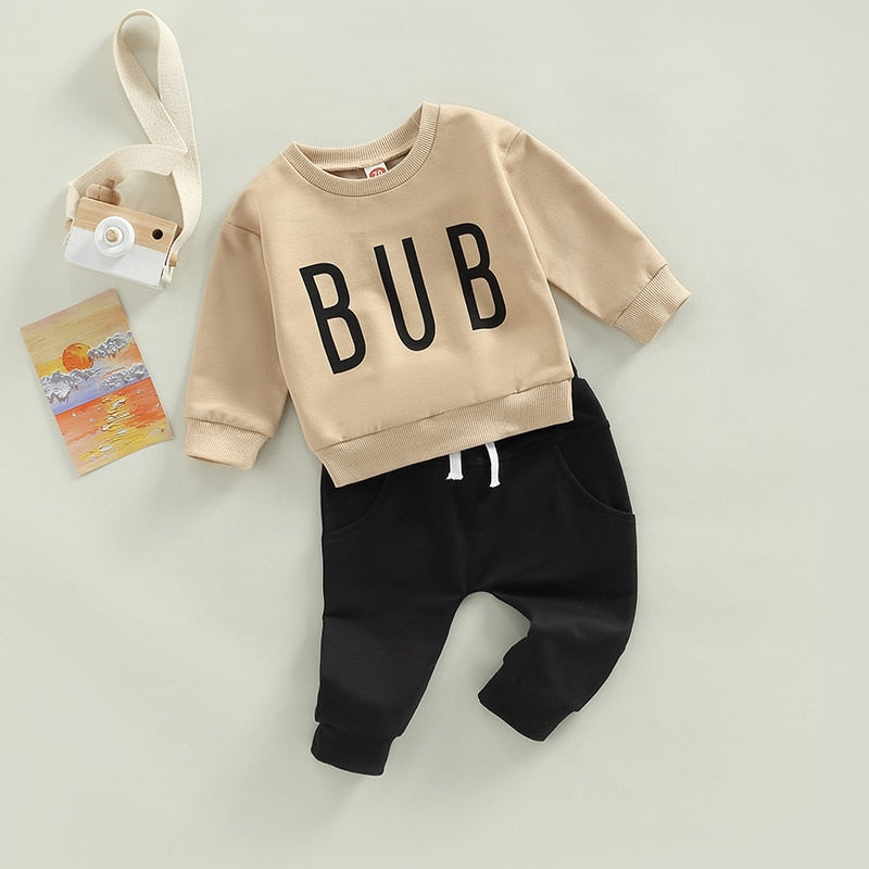 2pcs Set Sweater & Pants For Boys 6M-3Y