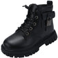 Fashion Leather Waterproof Boots