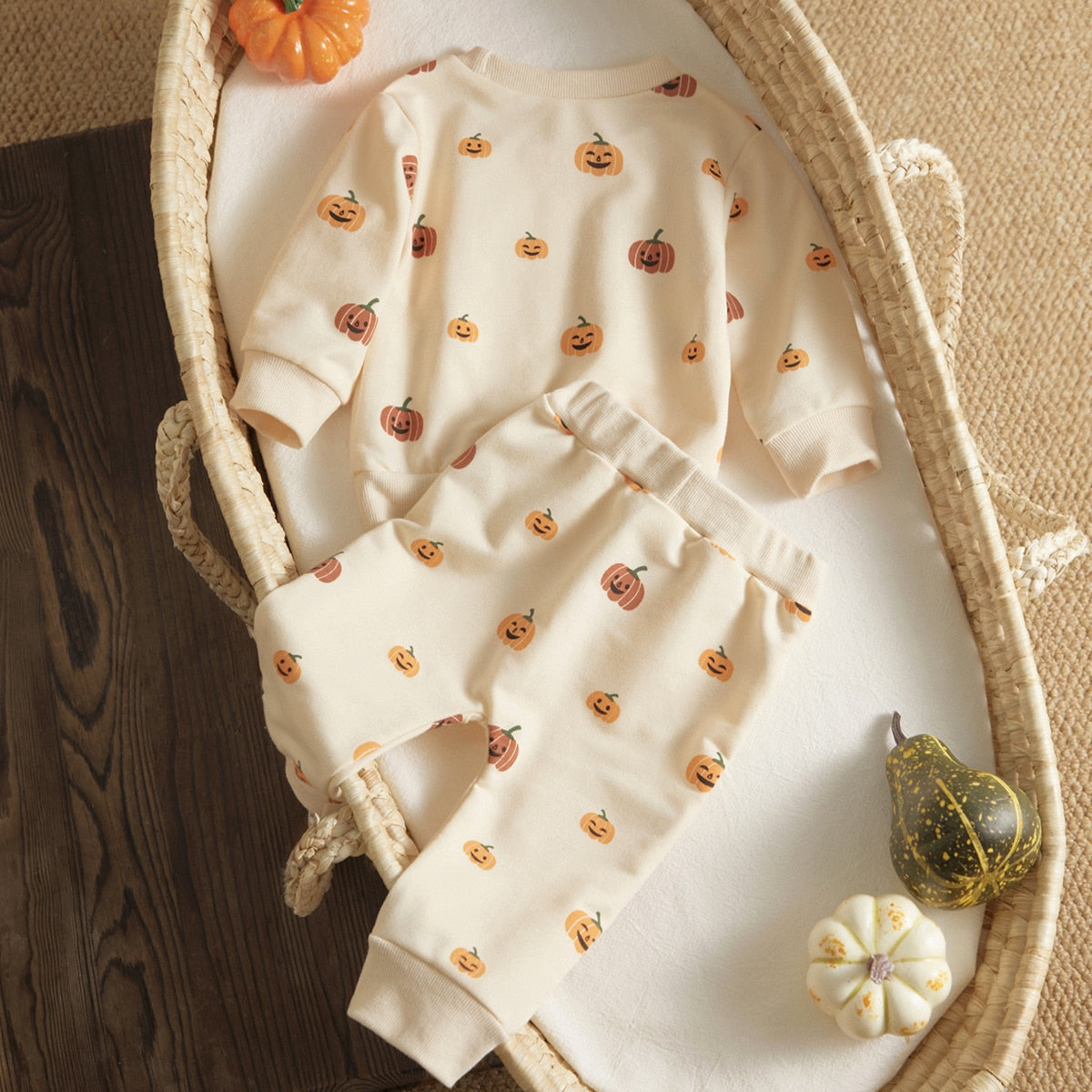 Halloween Baby Boy Girl Set Pumpkin