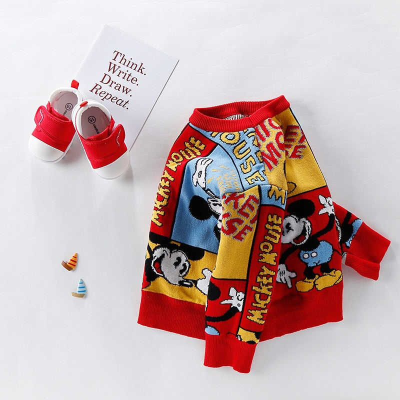 Disney Mickey Mouse Knitted Sweater