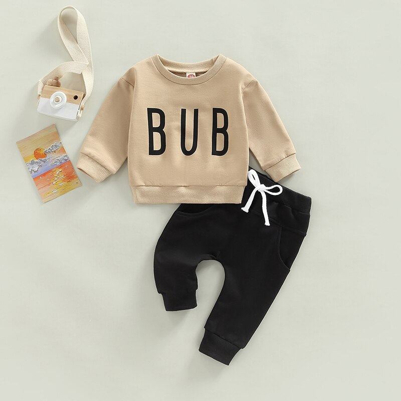 2pcs Set Sweater & Pants For Boys 6M-3Y