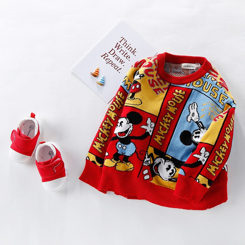 Disney Mickey Mouse Knitted Sweater