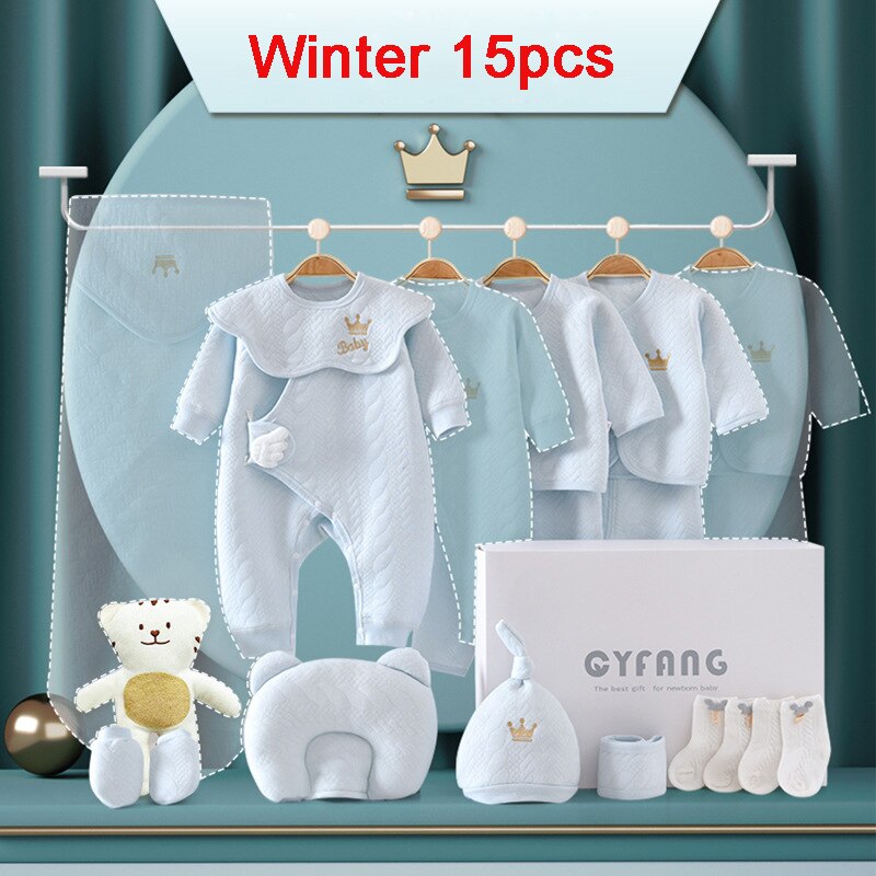 15/17/18/20 - Piece Royal Newborn Set