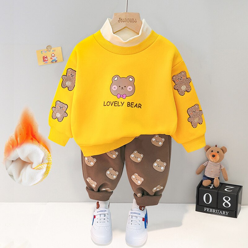 Boy's Bear Two-piece Set 3M-4Y