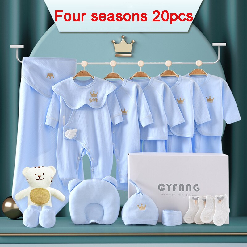 15/17/18/20 - Piece Royal Newborn Set