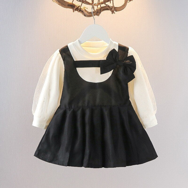 Long Sleeve Dress For Girls 6M-2Y