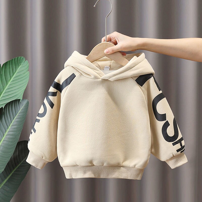 Winter Fleece Hoodie For Boys 2-7Y