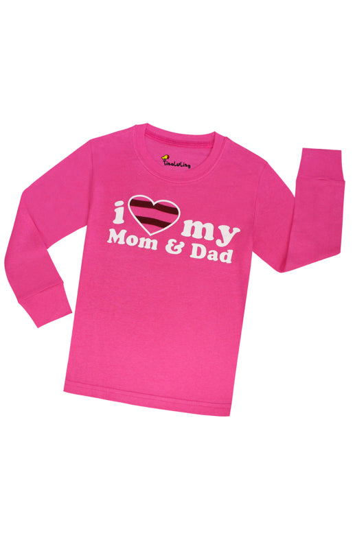 Children's Pure Cotton Mom&Dad Pajama