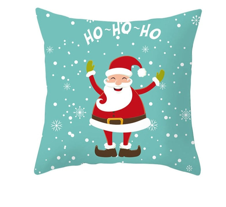 45x45cm Cartoon Christmas Pillowcase