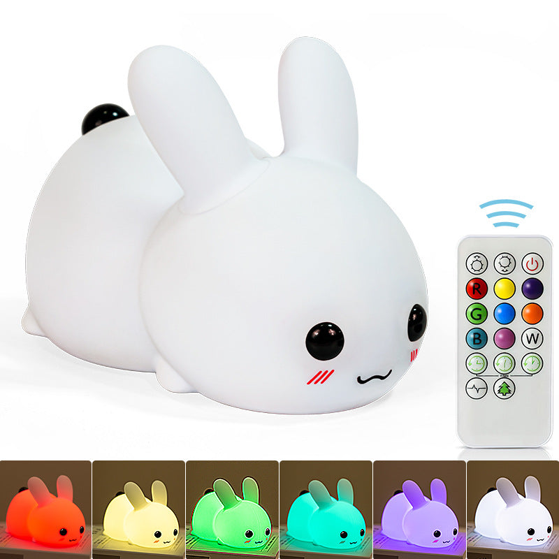 Silicone Rabbit LED Night Light