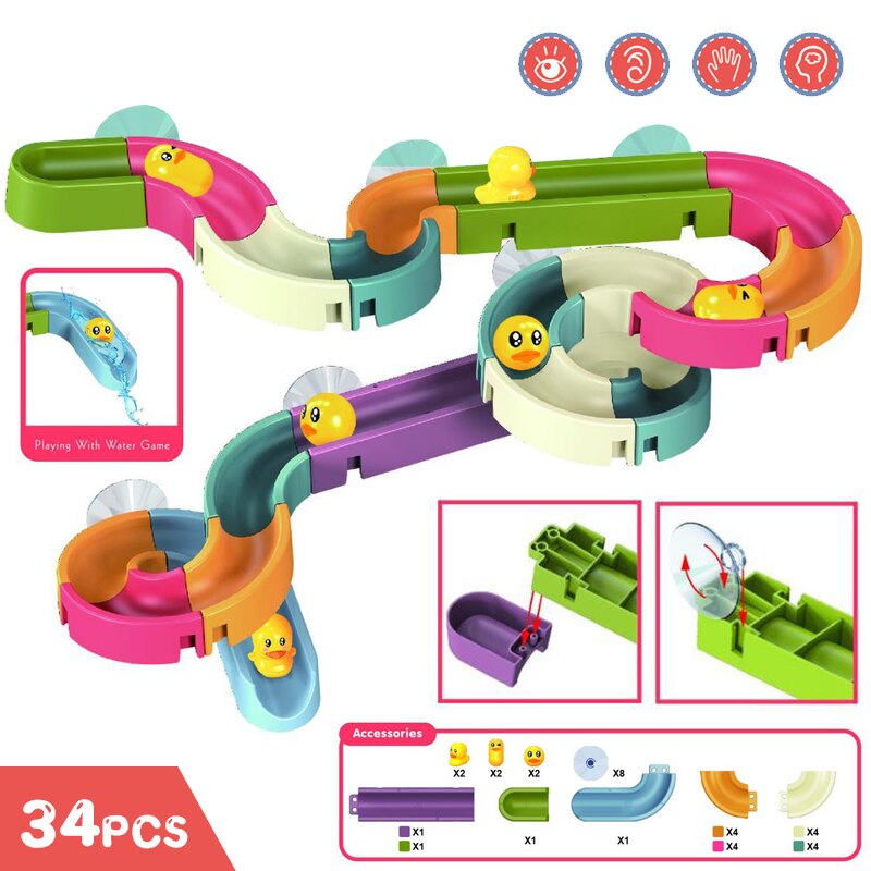 Kids Bath Duck Track Toy - BabyOlivia