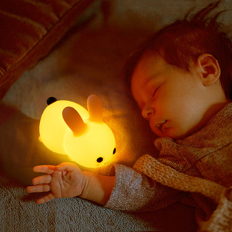 Silicone Rabbit LED Night Light