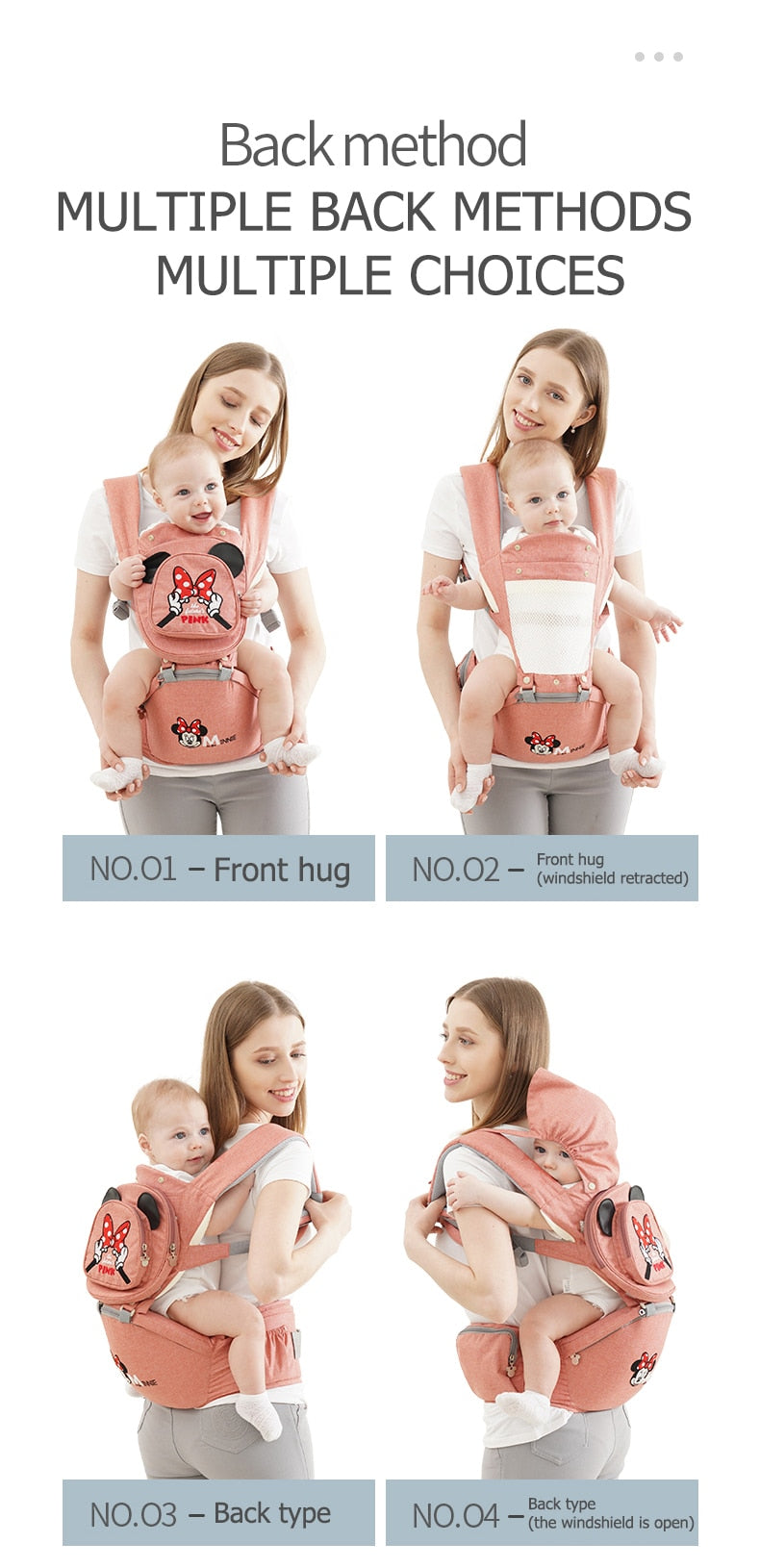 Disney Ergonomic Baby Carrier 2-24M