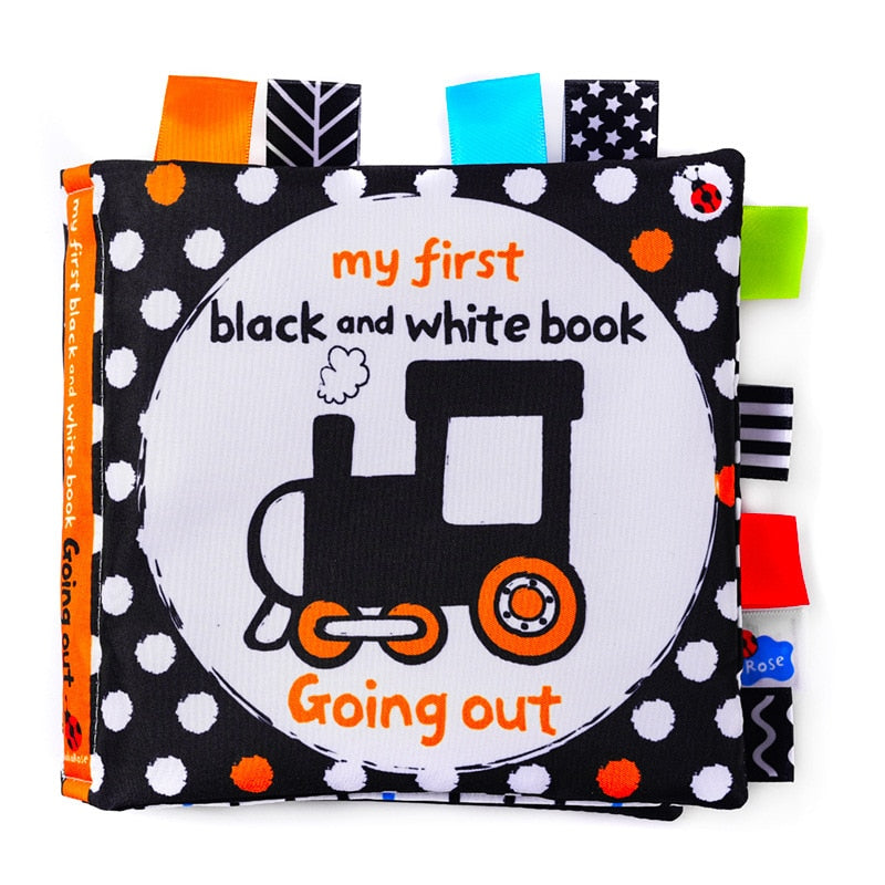 Black & White Baby Quiet Book - BabyOlivia