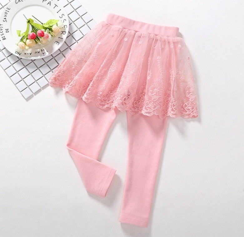 Cotton Kids Girls Princess Skirt-pants