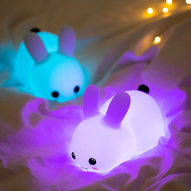 Silicone Rabbit LED Night Light