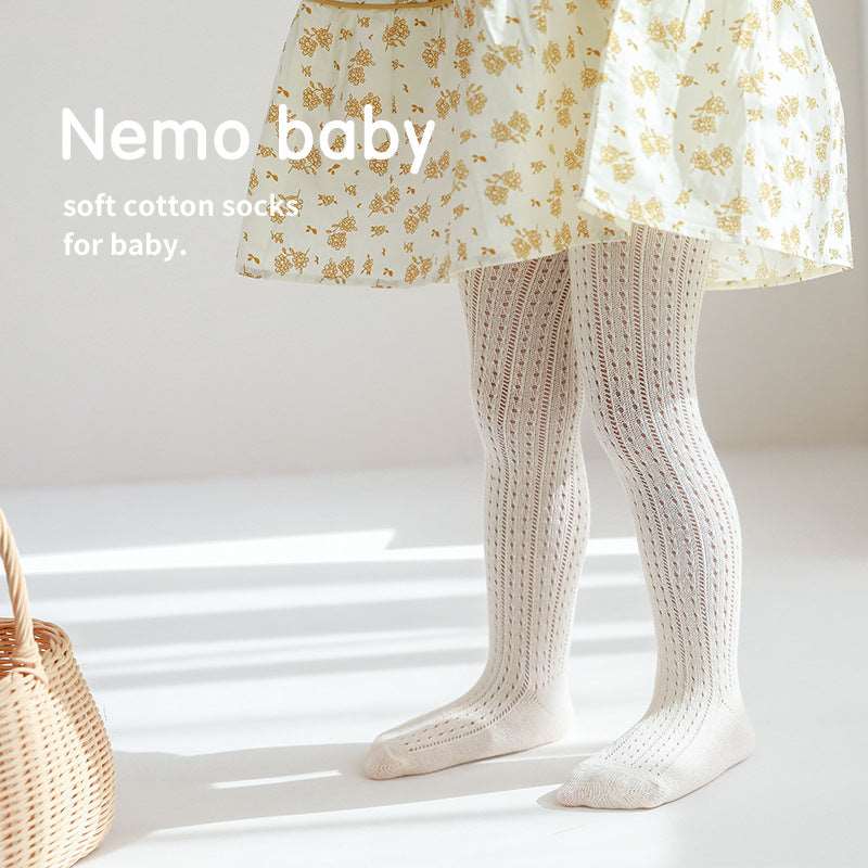 Baby Girl Cotton Leggings - BabyOlivia