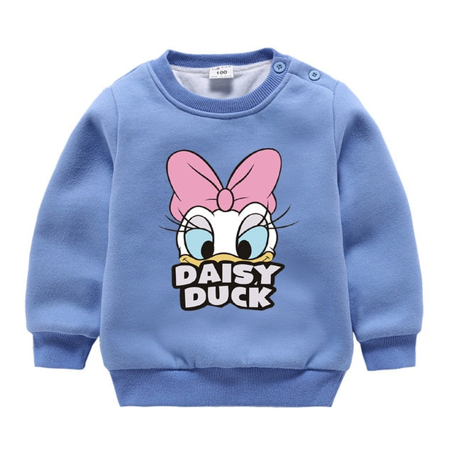 Baby Girl Disney Duck Fleece - BabyOlivia