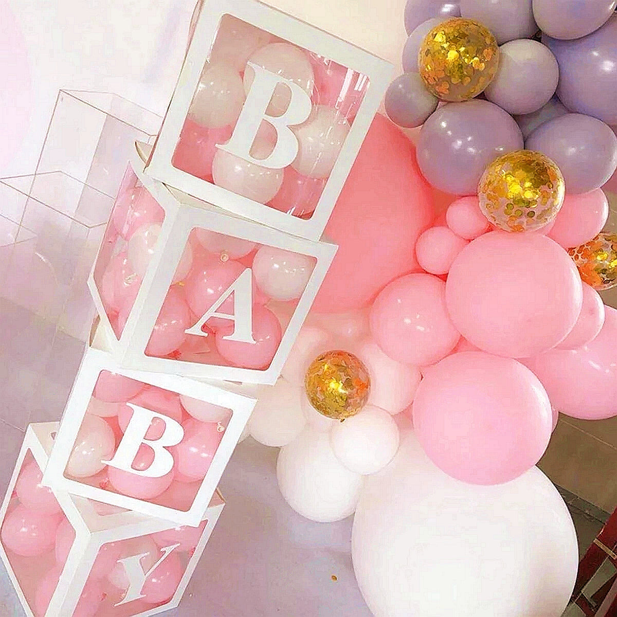 Gender Reveal Balloon Box