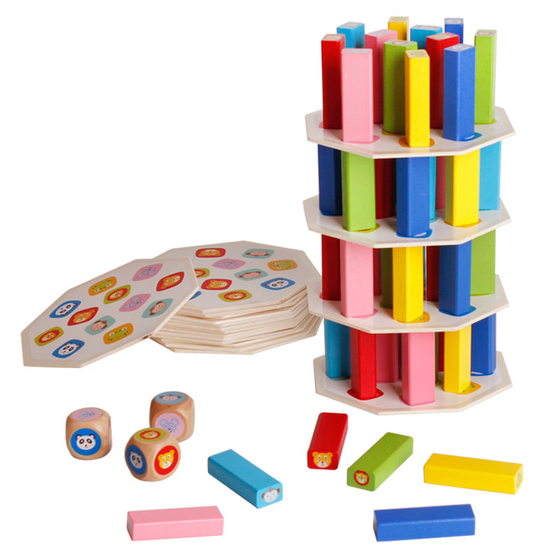 Creative 54 Pcs Tower Toy