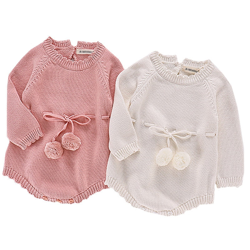 Winter Baby Knitted Rompers - BabyOlivia
