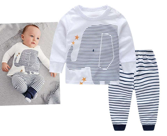 Baby Boy Elephant Clothing Set