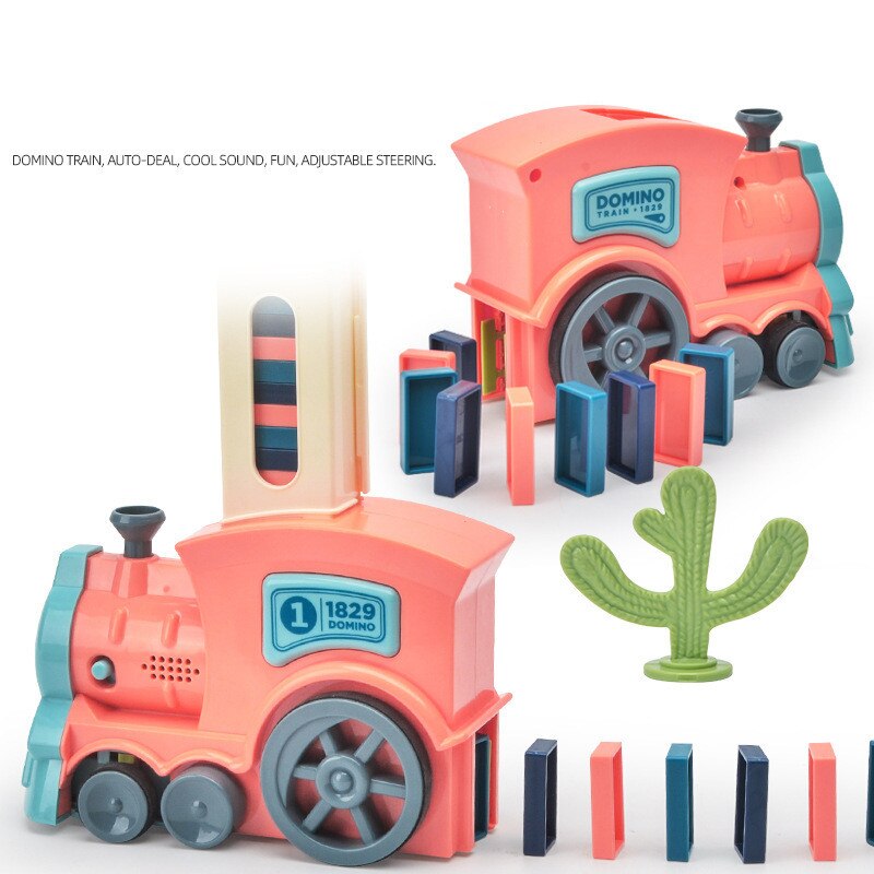 Domino Brick Train Car - BabyOlivia