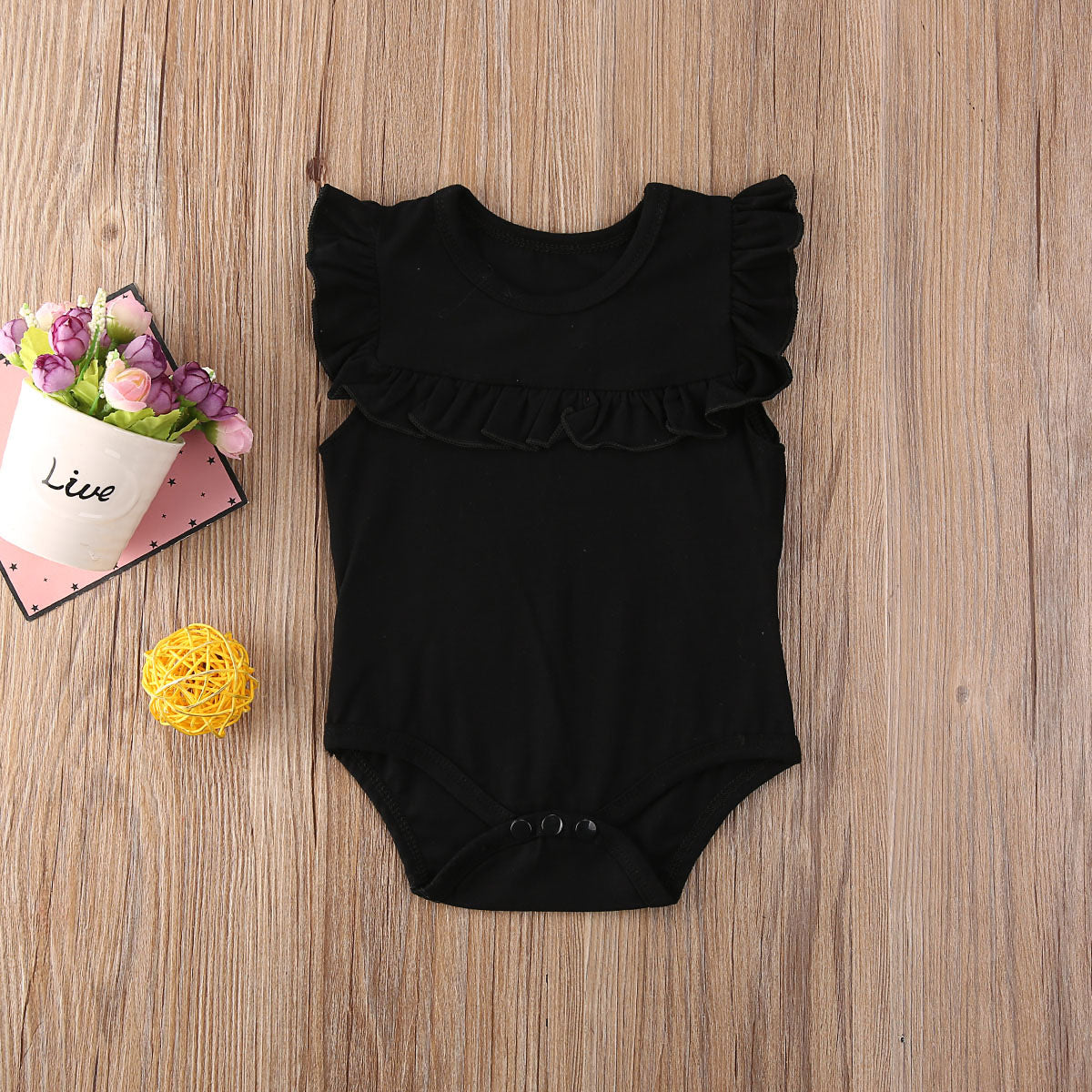 Newborn Baby Girl Sunsuit Outfit