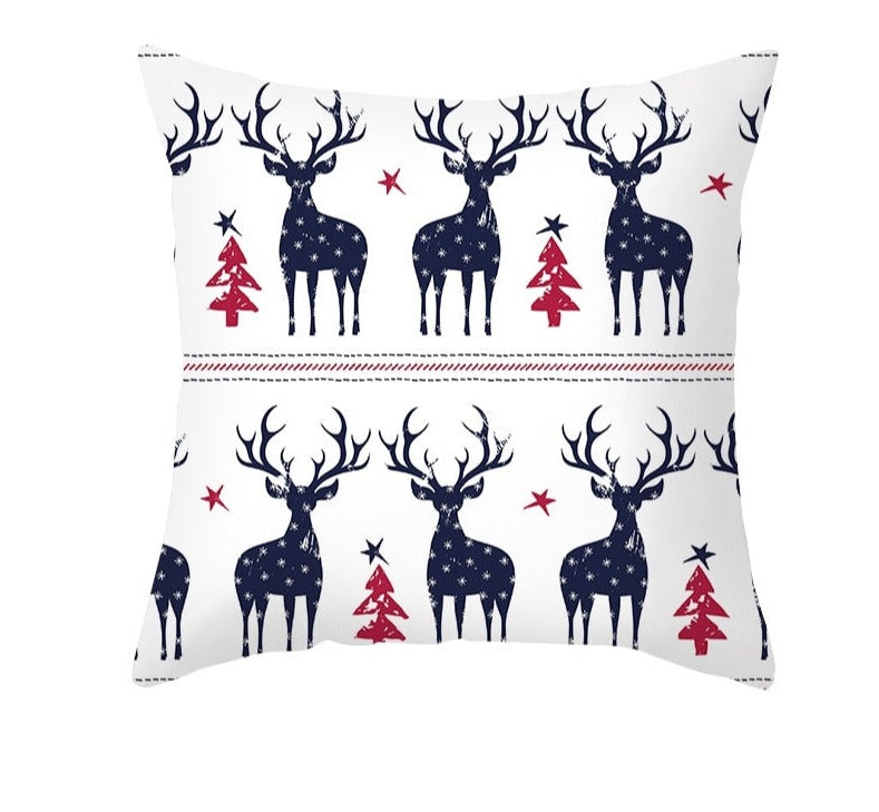 45x45cm Cartoon Christmas Pillowcase