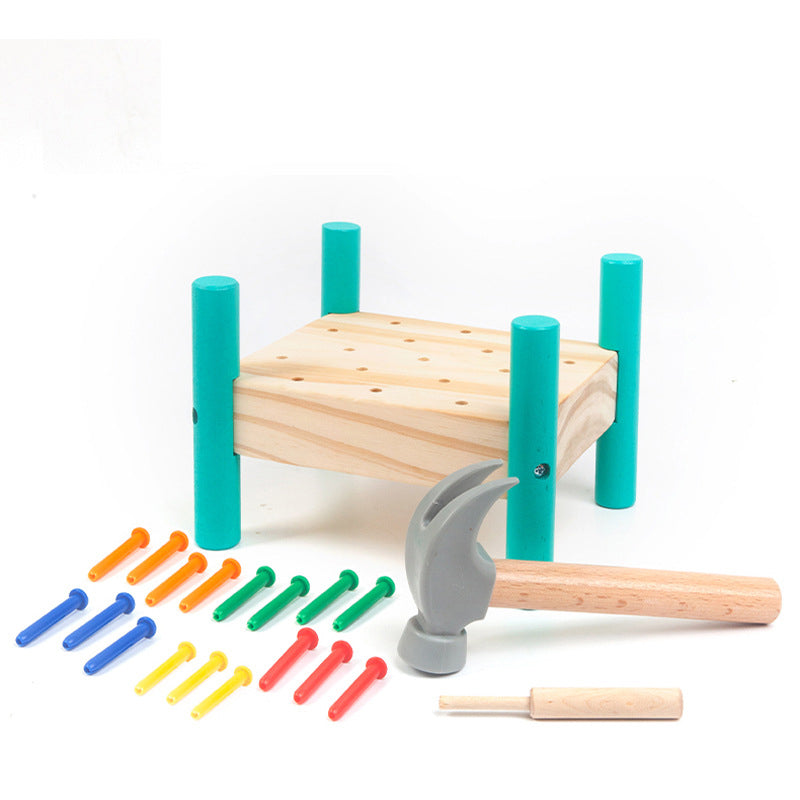 Wooden Nailing Set