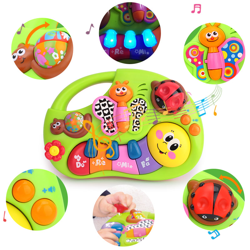 Baby Musical Instrument with Lights & Music & Learning Stories