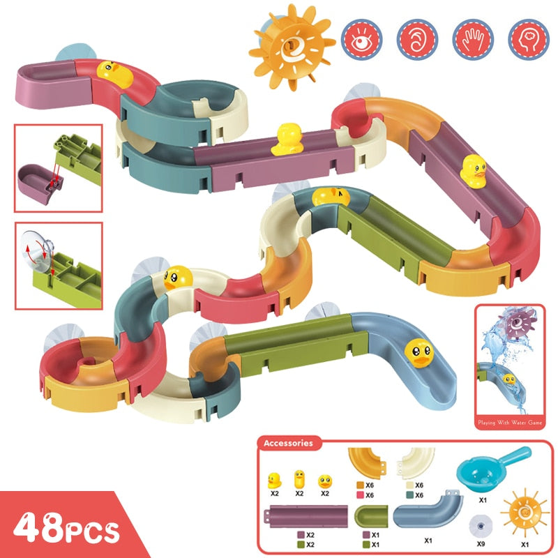 Kids Bath Duck Track Toy - BabyOlivia