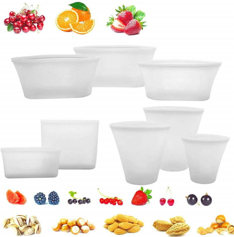Silicone Food Storage Containers