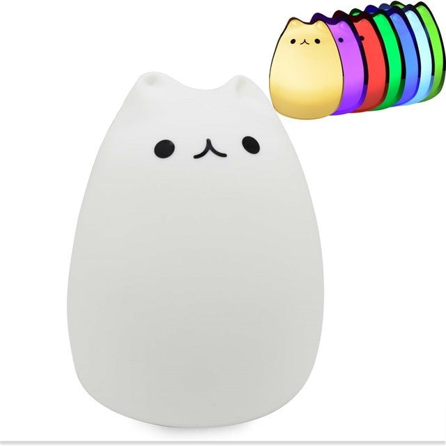 Premium 7 Colors Cat LED Night Light