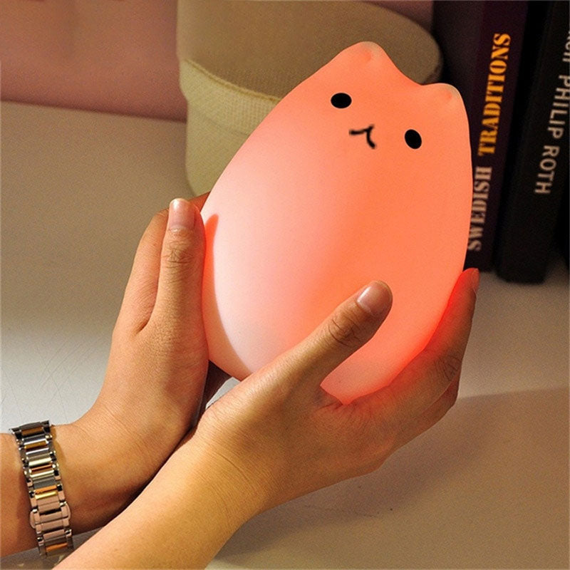 Premium 7 Colors Cat LED Night Light