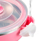 Baby Suction Bowl with 2PCS Soft Silicone Baby Spoon
