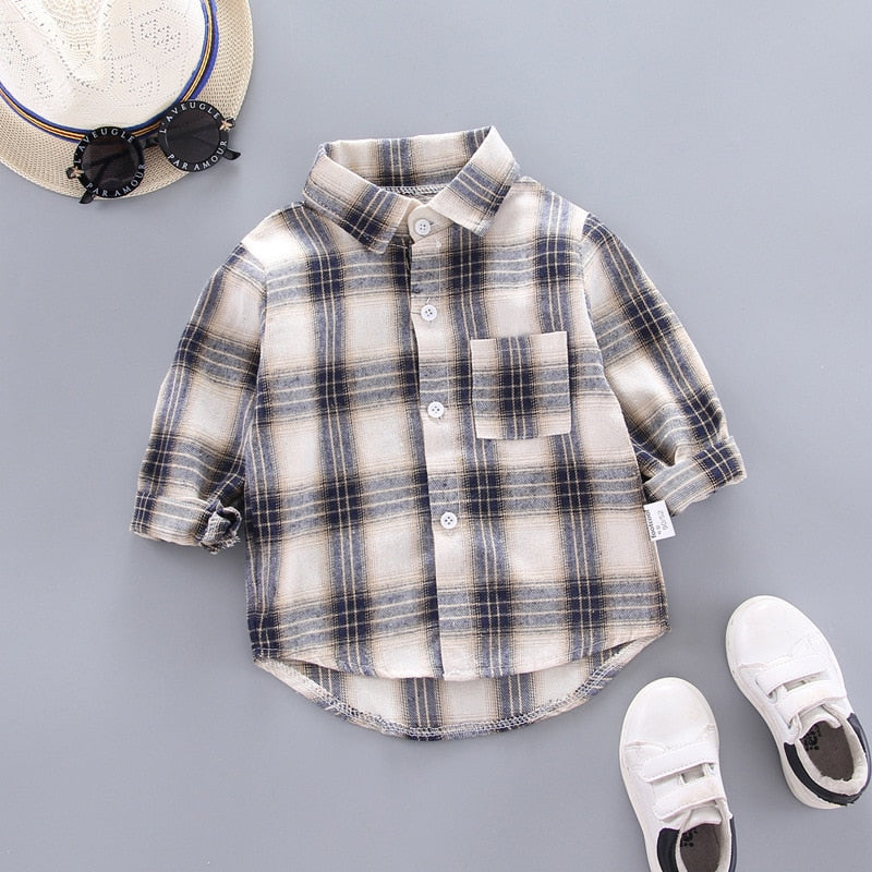 Boys Cotton Shirt 1-5Y