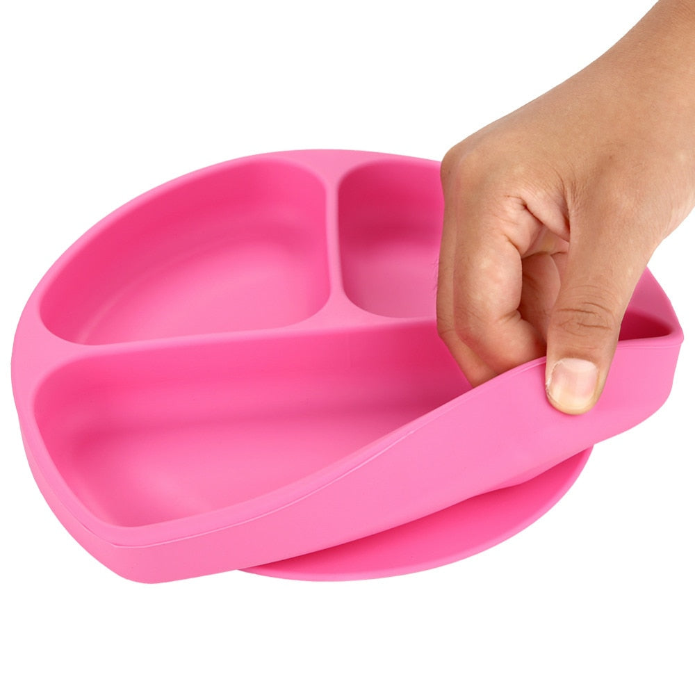 Baby Silicone Plate - BabyOlivia