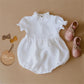Baby Girl Romper Linen Cotton