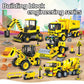 700pcs City Engineering Trucks Building Blocks