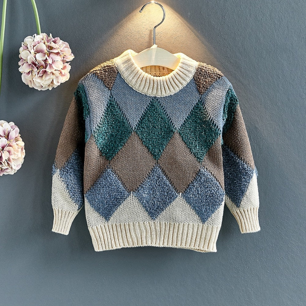 British Winter Sweater for Girls & Boys 2-8Y