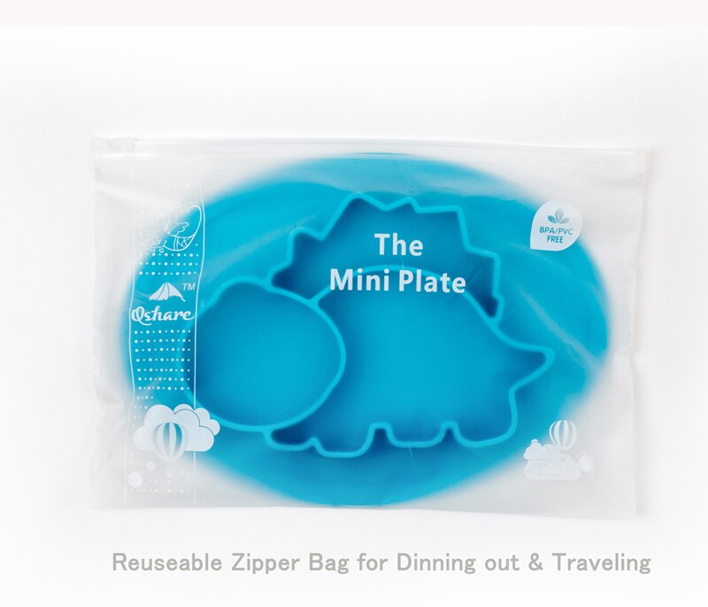 Baby Silicone Food Holder Plate