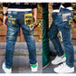 Boys Jeans Denim Trousers Fashion Stretch