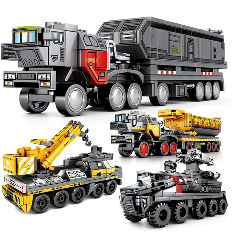 Trucks Building Blocks