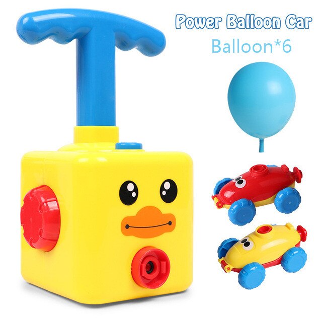 NEW Power Balloon Car Launch Tower Toy