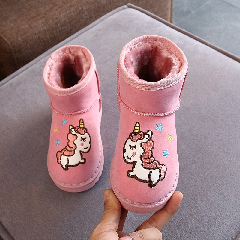 Winter Boots Unicorn