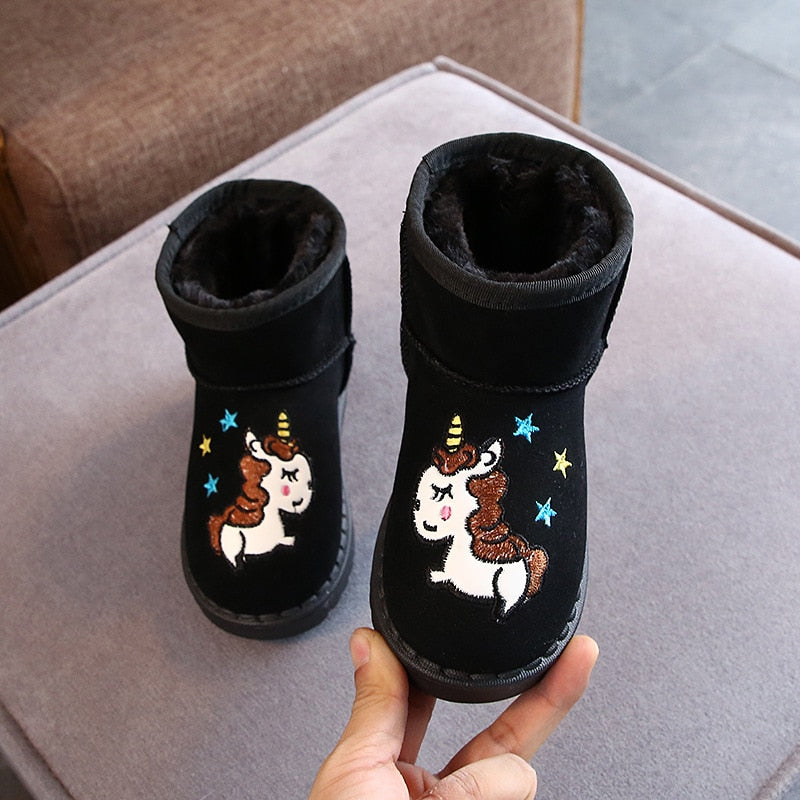 Winter Boots Unicorn