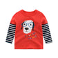 Boys Cotton T-Shirts Long-Sleeve