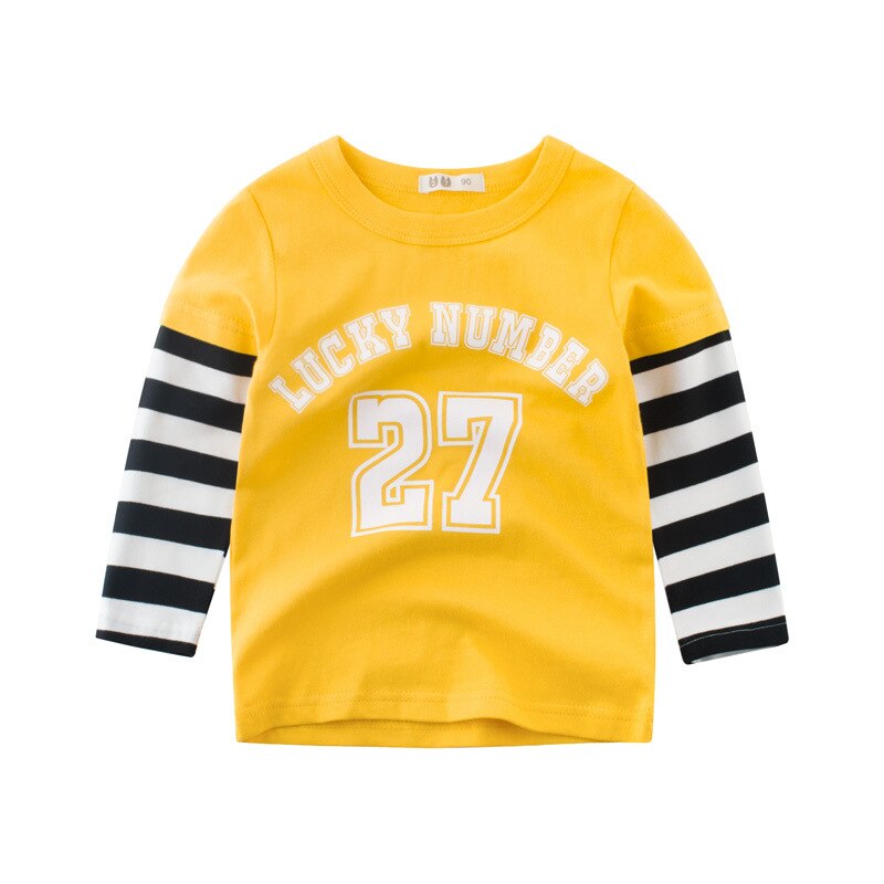 Boys Cotton T-Shirts Long-Sleeve